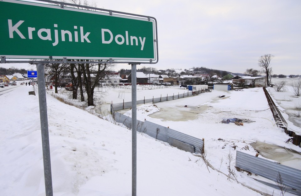 KRAJNIK DOLNY ODRA ZATOR LODY PODTOPIENIA