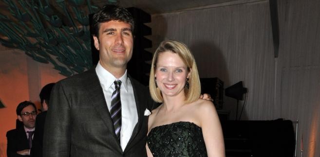 <b>7. Szefowa Yahoo! Marissa Mayer oraz inwestor i filantrop Zachary Bogue</b>