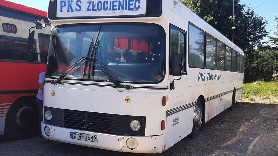 Autobus, który zostanie pomalowany. Fot. UM