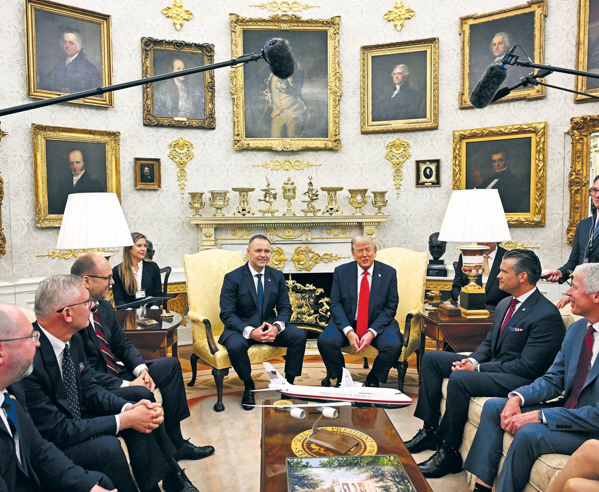 Spotkanie prezydentów Polski i USA: Karola Nawrockiego i Donalda Trumpa. Waszyngton, 3 września 2025 r.