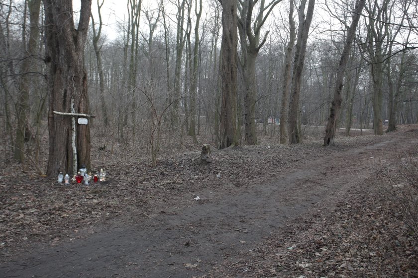 Miejsce, gdzie znaleziono ciało Agaty z Wejherowa 