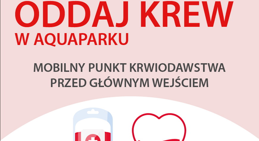 Środa, rejestracja dawców w godz. 11-15. Zapraszamy.