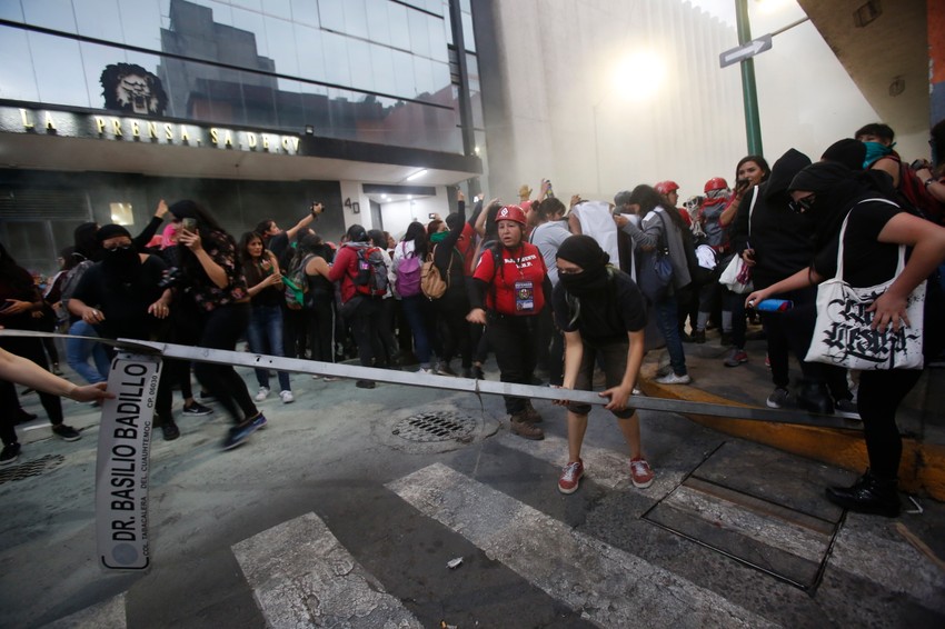Protest zbog ubistva žene u Meksiku