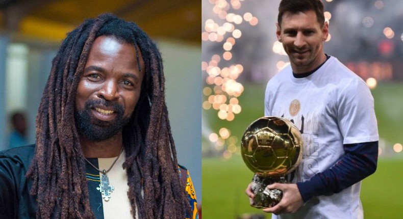 Watch: PSG uses Rocky Dawuni’s song to celebrate Messi’s 7th Ballon d’Or 