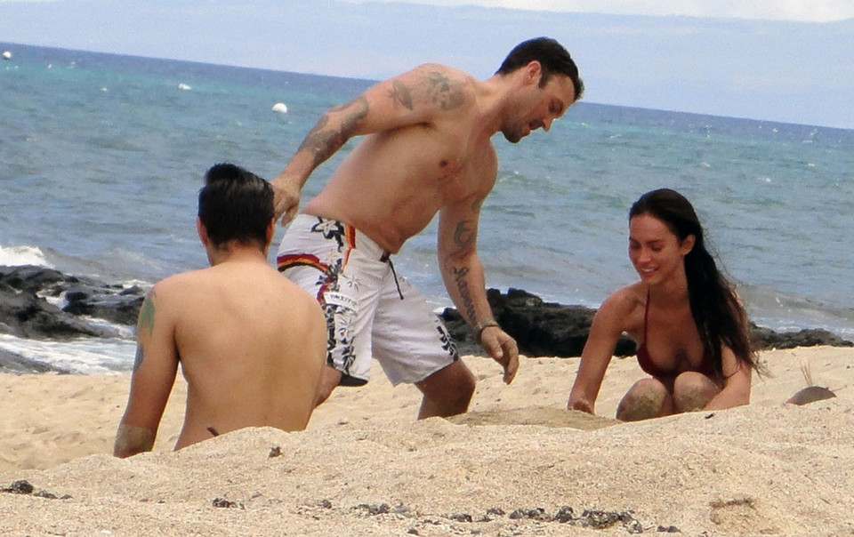 Megan Fox i Brian Austin Green na Hawajach