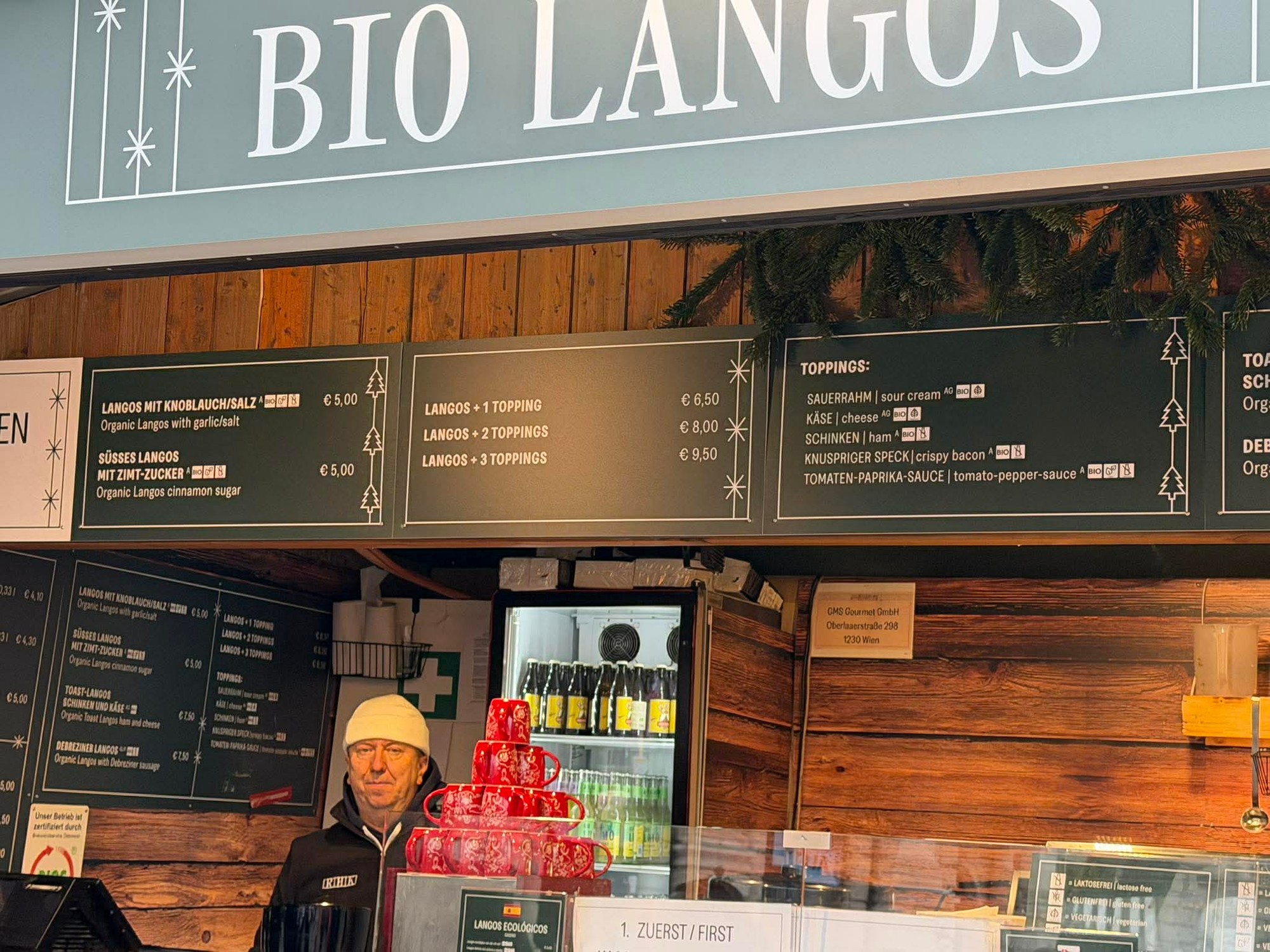 Čitateľ Patrik navštívil vianočné trhy na Rathausplatzi.