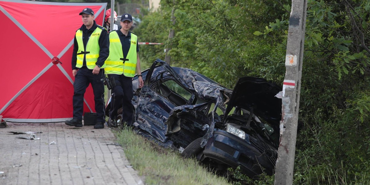 Śmiertelny wypadek w Miedzianej Górze. Nie żyją trzy kobiety oraz 2-latka