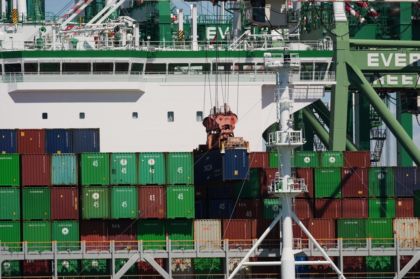 Brodski kontejneri u luci Los Anđelesa