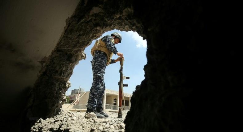 Iraqi forces have been clashing with Islamic State group fighters in the old city of Mosul