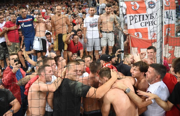 Zvezdini fudbaleri slave ulazak u Ligu šampiona posle revanša u Salcburgu