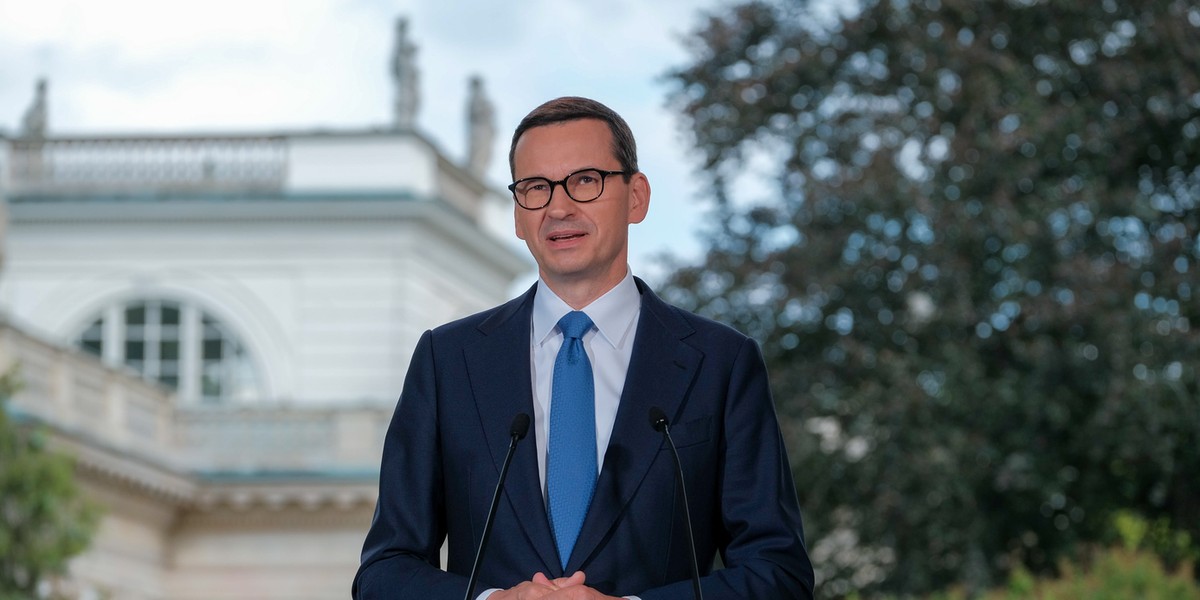 Premier Mateusz Morawiecki.