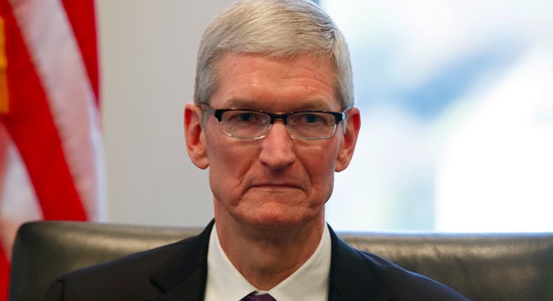 Apple CEO Tim Cook.