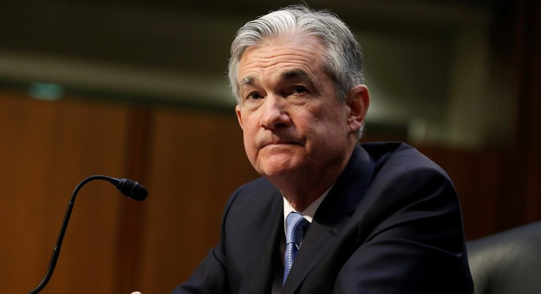 Jerome Powell testifies before the Senate Banking, Housing and Urban Affairs Committee on his nomination to become chairman of the U.S. Federal Reserve in Washington, U.S., November 28, 2017.