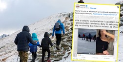 Pijany turysta spowodował wypadek na Kasprowym. "Wyrwało mnie z rakami w powietrze"