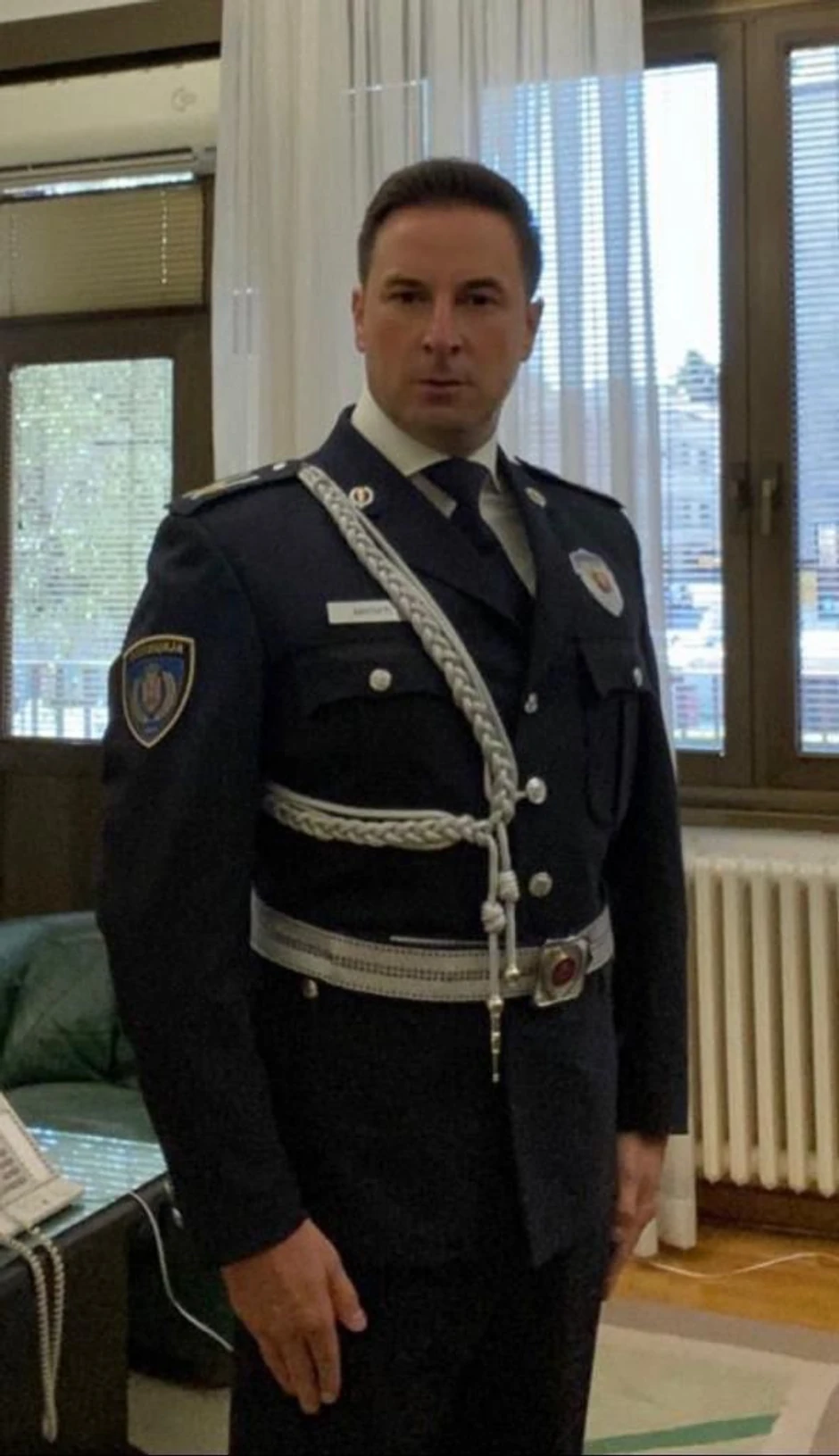 Veselin Milić, načelnik policijske uprave Beograda