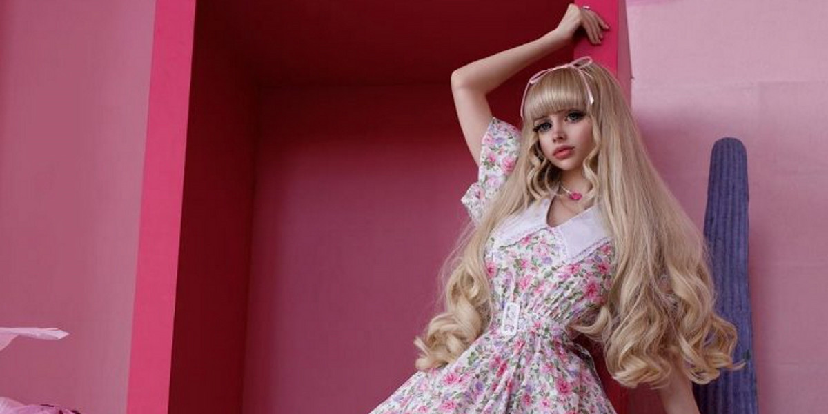 Angelica Kenova, rosyjska żywa Barbie.