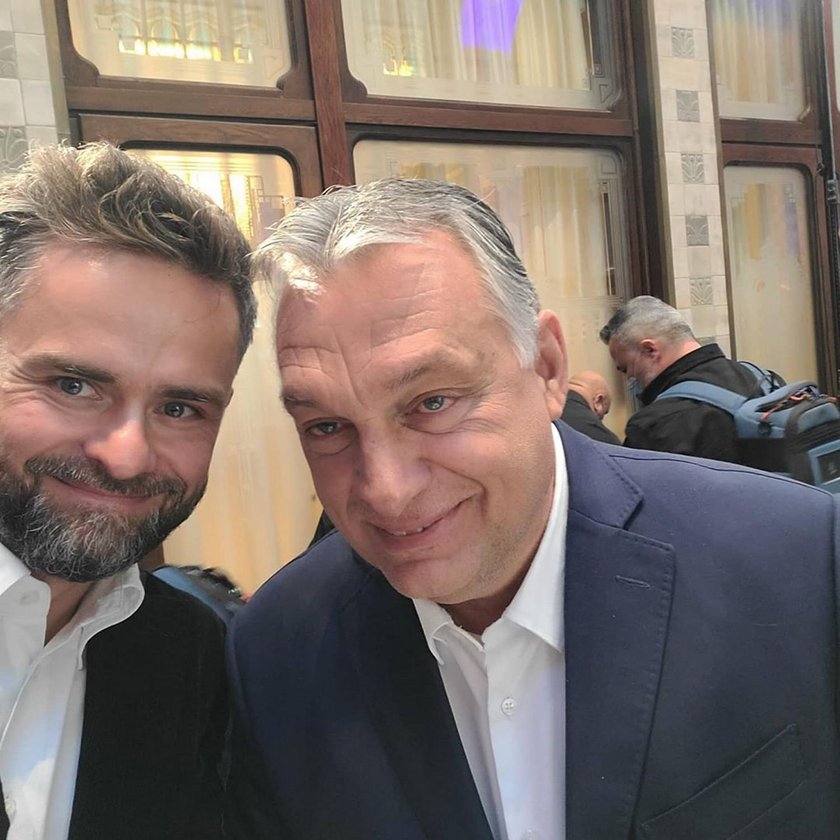 Adam Hofman i Victor Orban