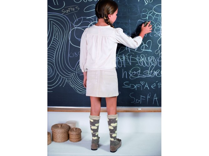 Kolekcja dziecięca Calzedonia, jesień/zima 2011/2012 - zdjęcia z kampanii promocyjnej.