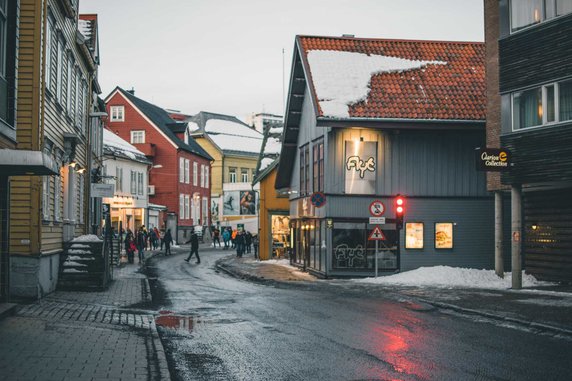 Tromsø, centrum miasta - kieruneknorwegia.pl