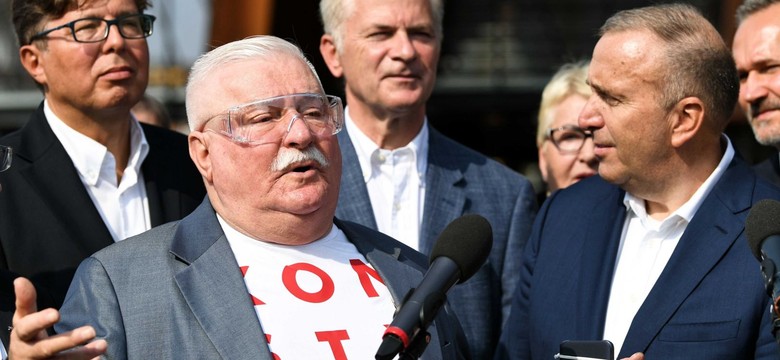 Wałęsa: Zdarzyło się paru ludzi, którzy łamią  zasady i robią się coraz bardziej niebezpieczni