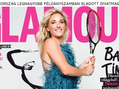 Boldog GLAMOUR-napokat! Az októberi számunk megérkezett Babos Tímea teniszcsillaggal a címlapon