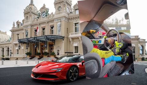Trzylatek kręci bączki w Ferrari. To, co potrafi, przerasta umiejętności niektórych dorosłych kierowców
