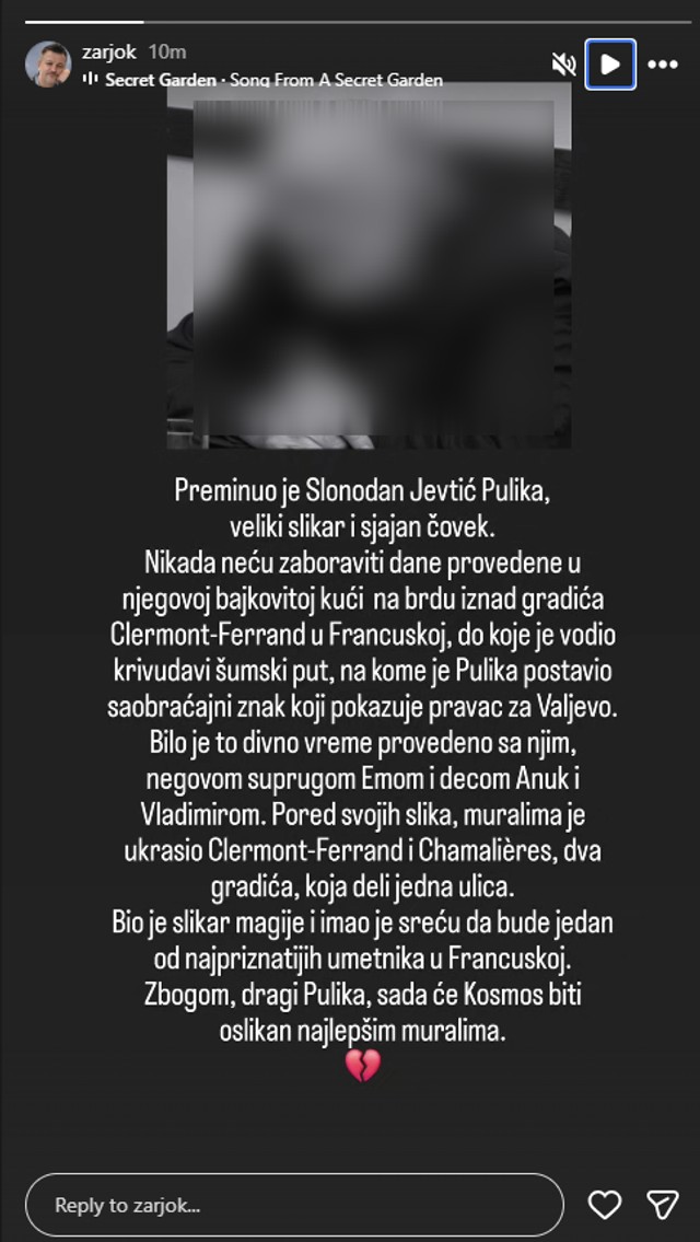 Žarko Jokanović se oprostio od prijatelja