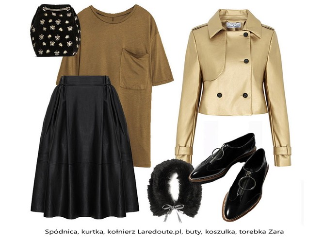 Jesienne STYLIZACJE ze spódnicą