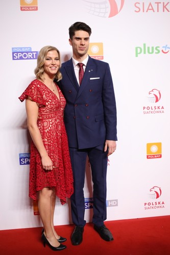 Aleksander Śliwka z partnerką