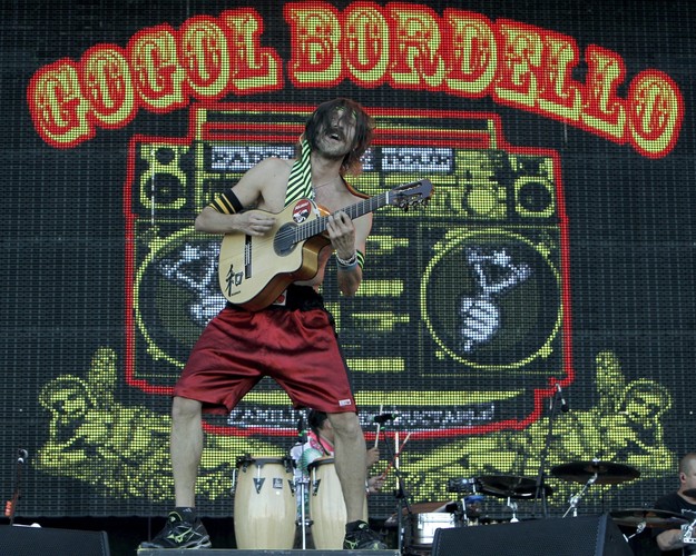 Eugene Hutz i Gogol Bordello na Rock in Rio w Madrycie