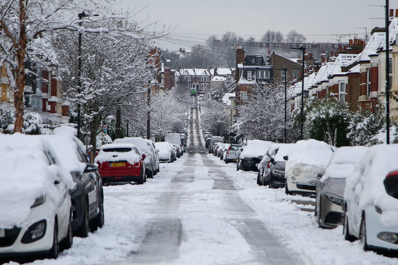 Śnieżyce na początku tygodnia sparaliżowały Wielką Brytanię, w tym Londyn