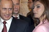 Władimir Putin i Alina Kabajewa w 2004 r.