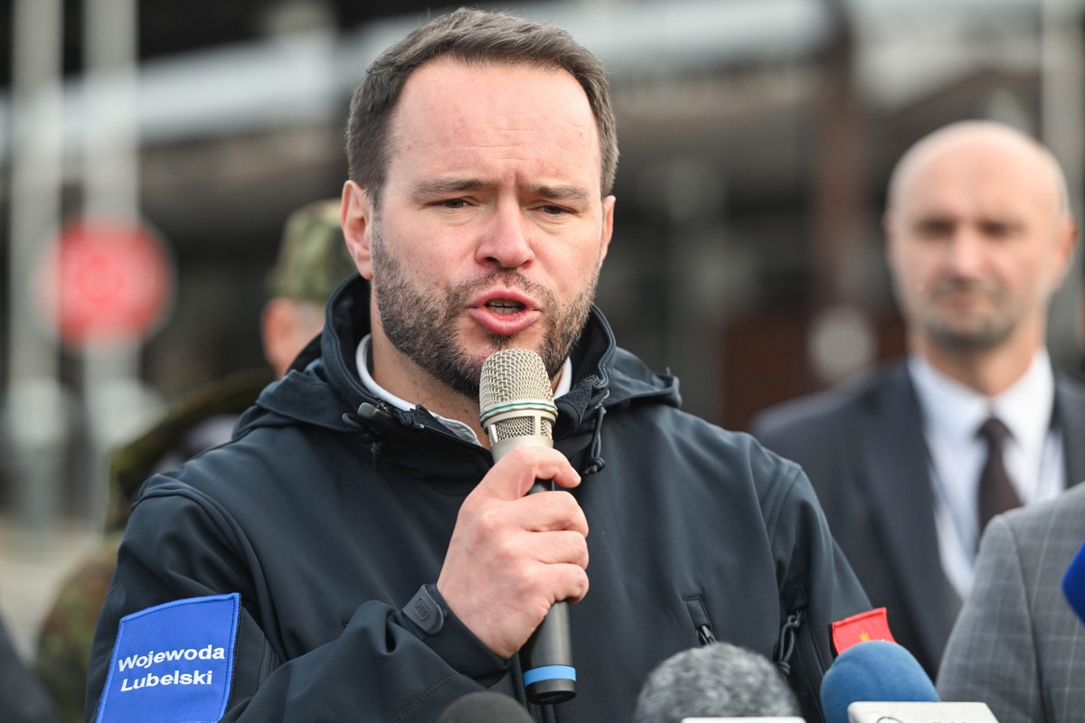 Wojewoda lubelski Krzysztof Komorski