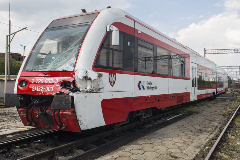 Teraz skład czeka na naprawę, która będzie kosztowała około 700 tys. zł