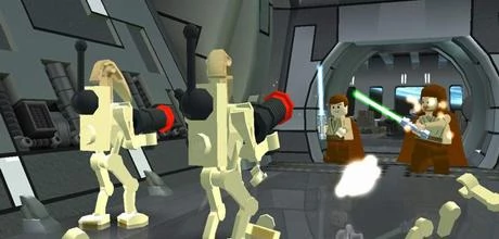 Screen z gry "LEGO Star Wars"