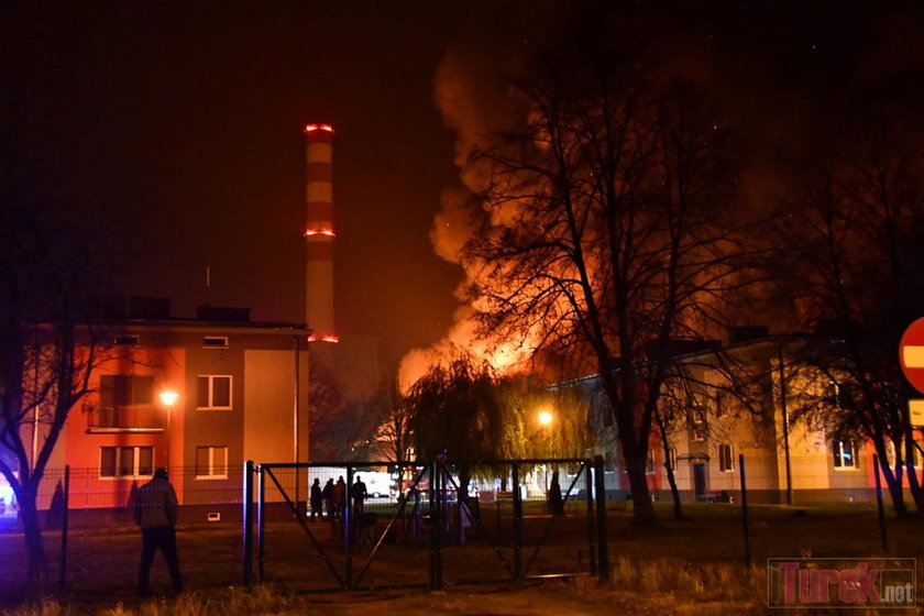 Pożar zakładu meblowego w Wielkopolsce