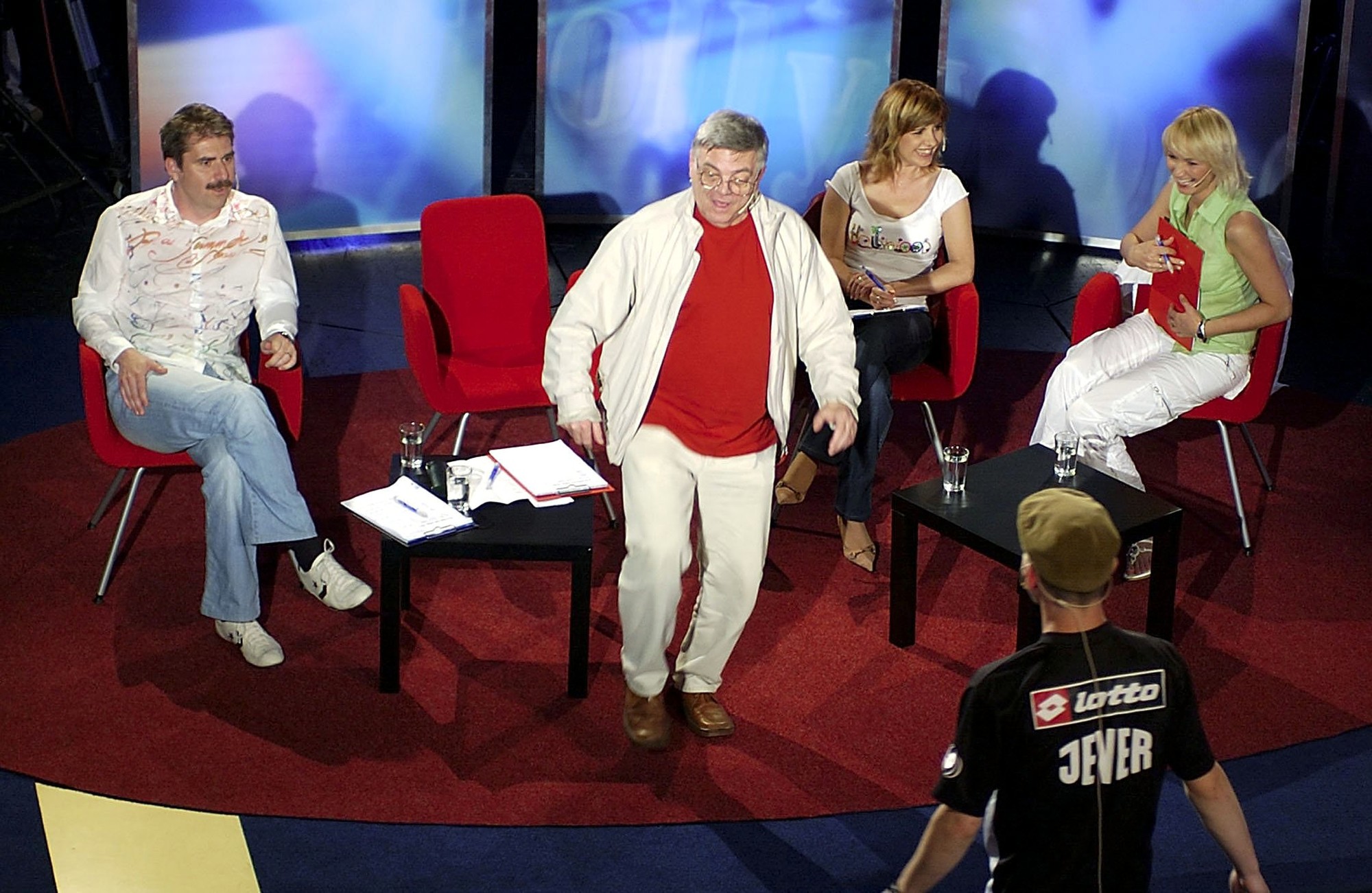 Na snímke zľava Peter Marcin, Stano Dančiak, Zuzana Tlučková a Anna Šišková.