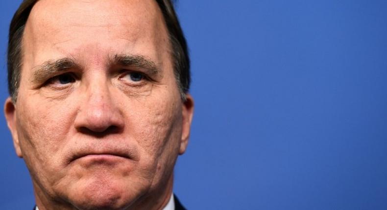 Sweden's Prime minister Stefan Lofven insisted he intends to stay on until his term ends in 2018 despite the data leak scandal