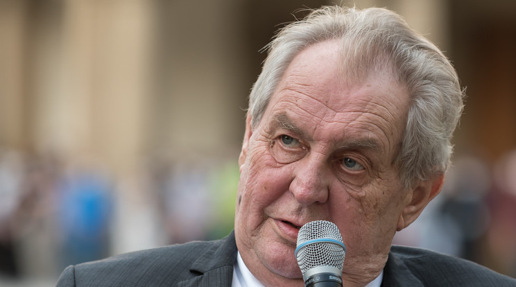 Milos Zeman cseh államfő is gratulált Orbán Viktornak /Fotó: Northfoto