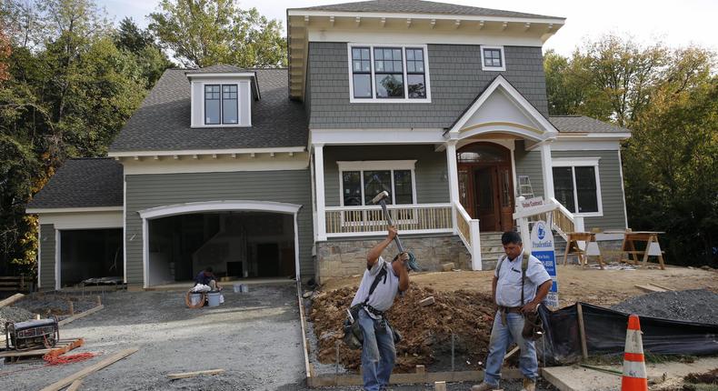 home housing residential construction worker builder