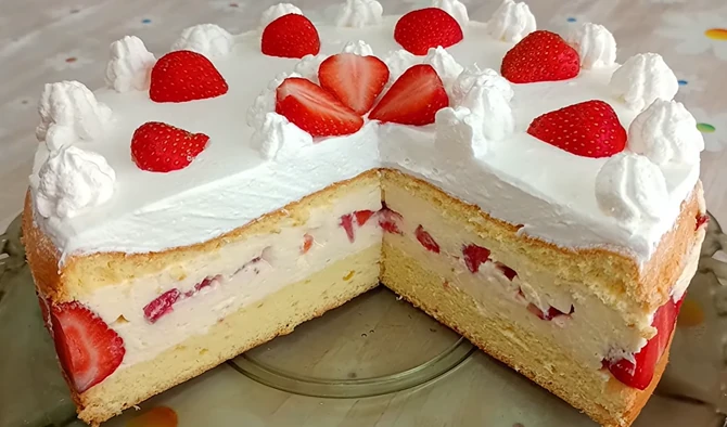 Francuska torta sa jagodama