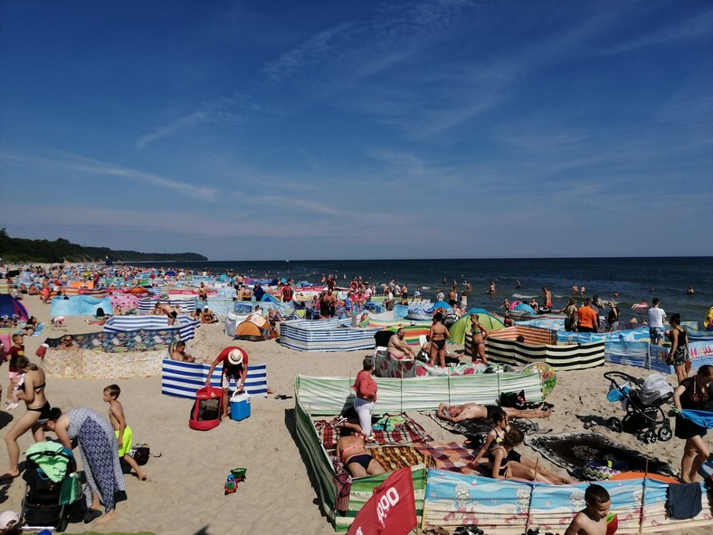 Plaża we Władysławowie