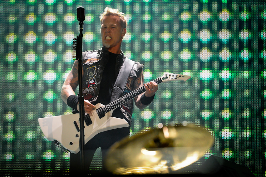 Metallica na festiwalu Sonisphere 2012 w Warszawie (fot. Artur Rawicz / Onet)