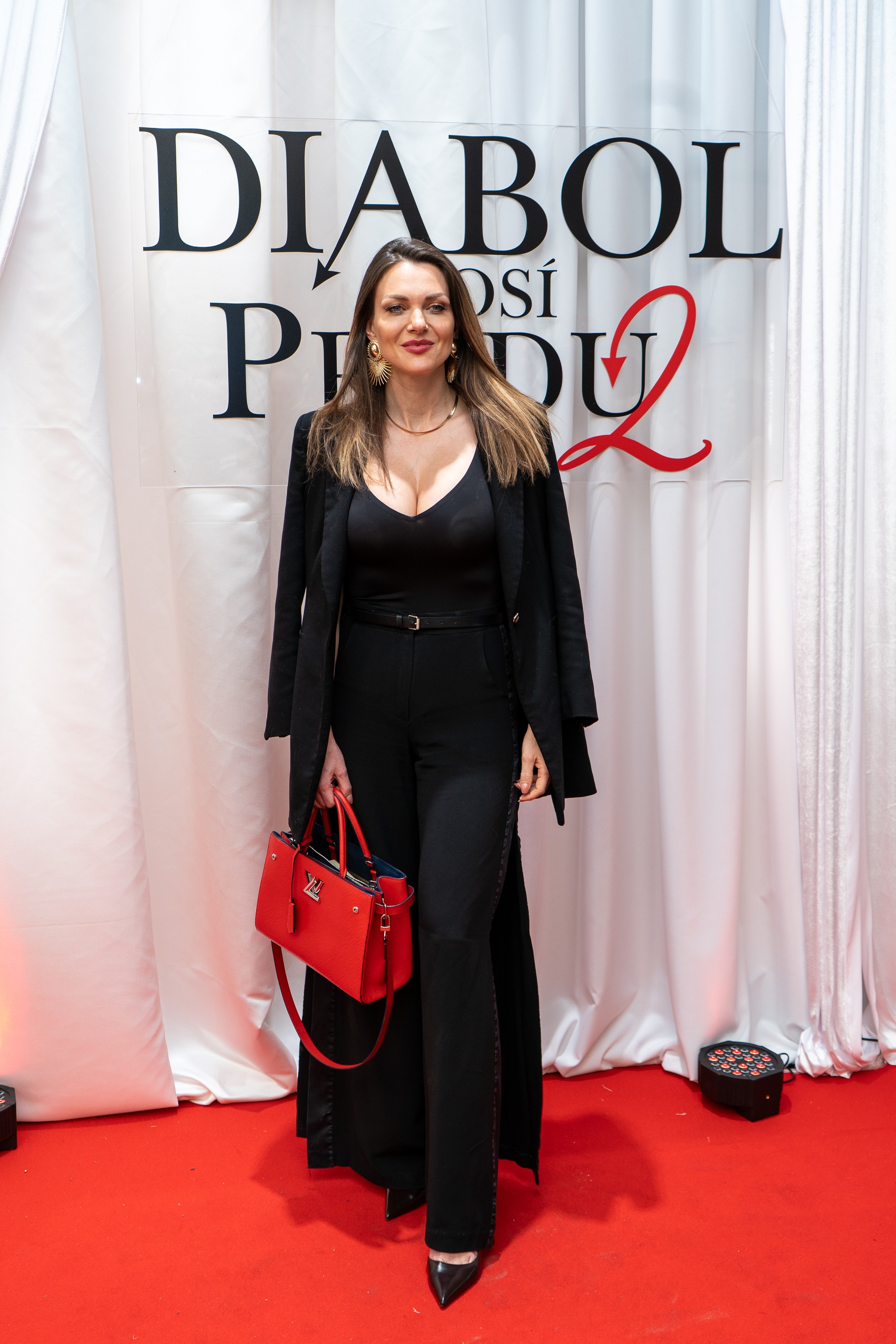 Martina Schindlerová na premiére filmu Diabol nosí Pradu 2.