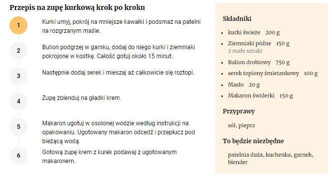 Przepis na zupę kurkową - FajneGotowanie.pl