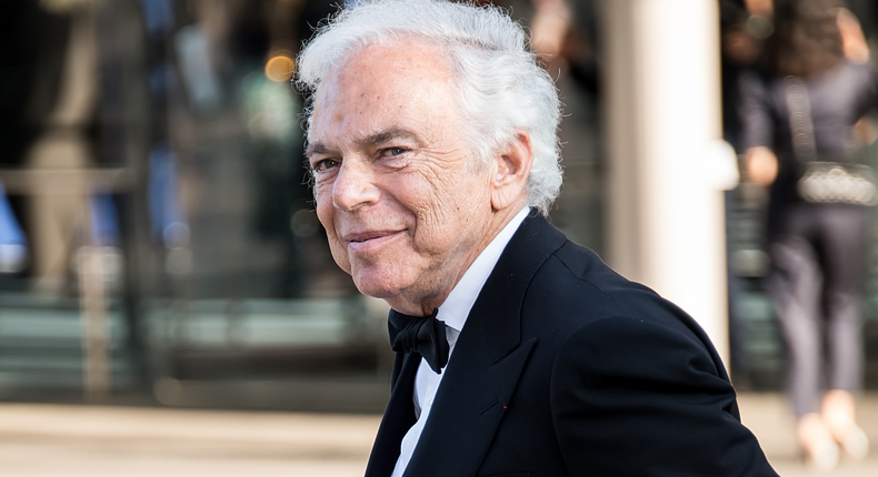 Fashion designer Ralph Lauren dropped out of Baruch College at The City College of New York.