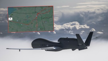 potężny dron nadleciał z polski. rosjanie nie będą czuć się bezkarni