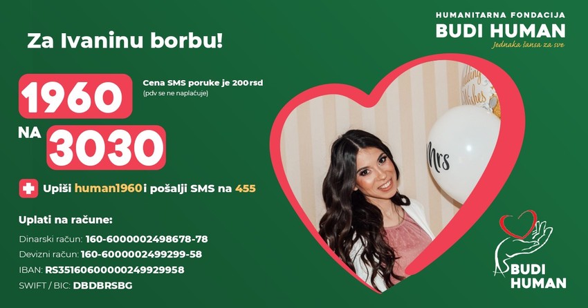 Ivani je neophodna pomoć i lečenje u inostranstvu