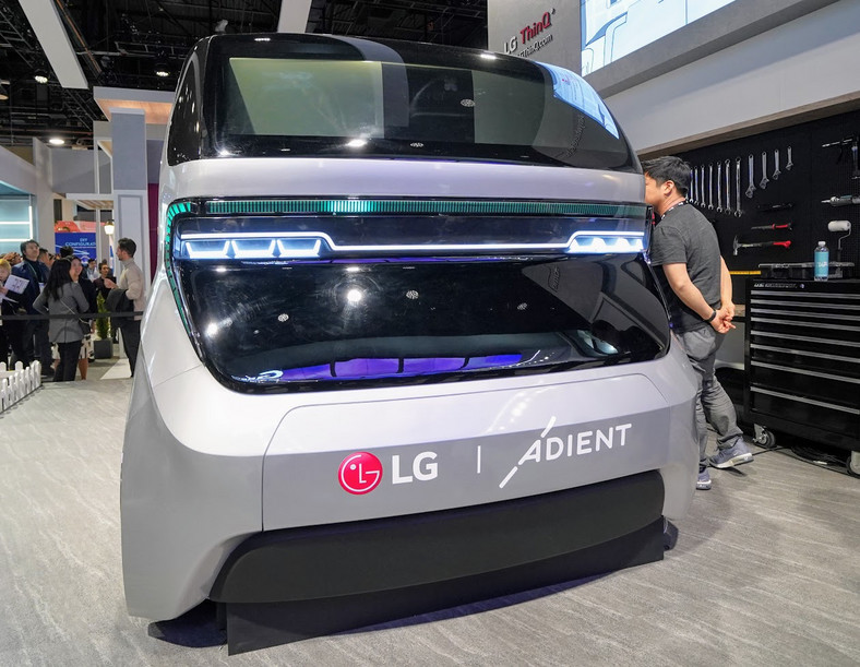 LG Adient - wizja mobilności w wykonaniu LG