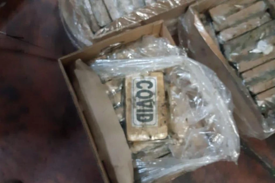 Zaplenjen kokain nosio oznaku COVID